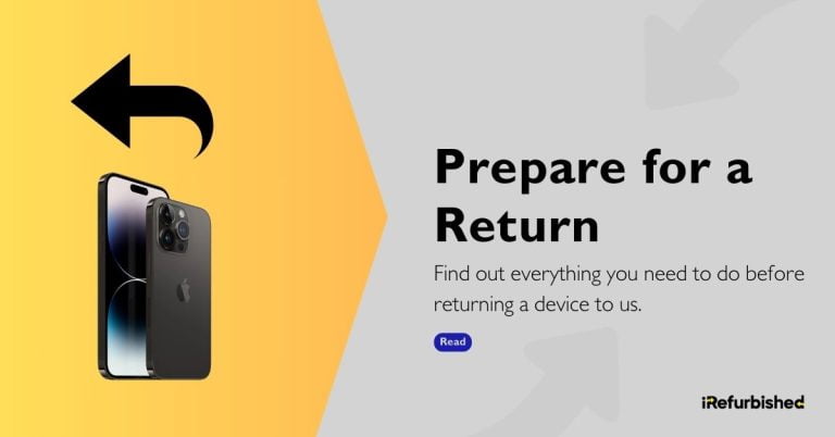 How to Prepare Your iPhone or iPad For a Return