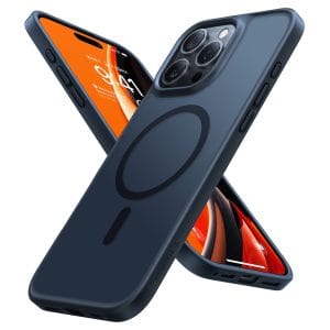 Ultra Premium Protective Case for iPhone 16 Pro Max - MagSafe Shockproof Phone Cover - Black