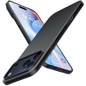 Ultra Premium Slimfit Case for iPhone 17 Pro Max - MagSafe & Shockproof Phone Cover - Black