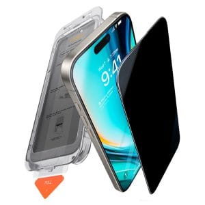 Ultra Premium Privacy Screen Protector for iPhone 16 Pro Anti Spy